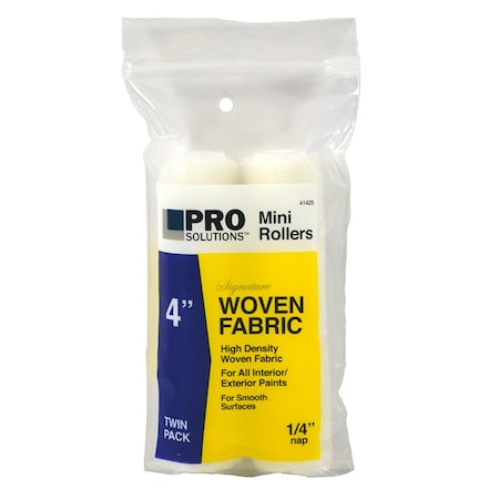 Pro Solutions 4 in. Wvn Mini Rol 1/4 in. 2Pk 41425